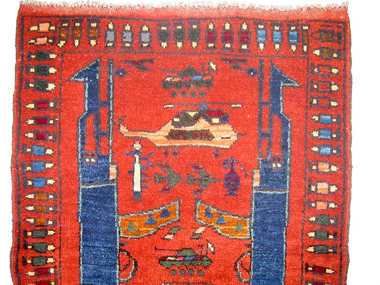 For sale: Afghan War Rug or Conflict Carpet