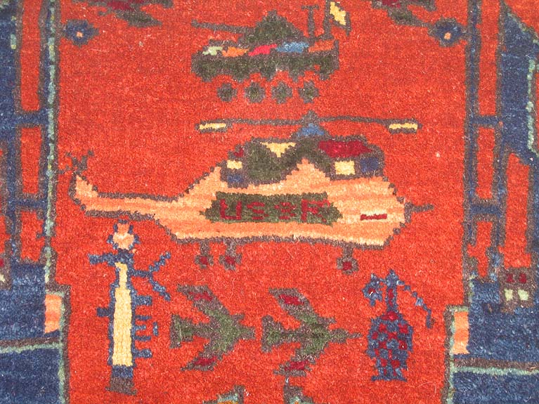 For sale: Afghan War Rug or Conflict Carpet