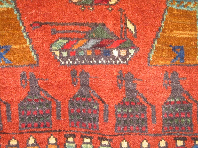 For sale: Afghan War Rug or Conflict Carpet