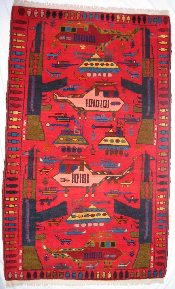 For sale: Afghan War Rug or Conflict Carpet