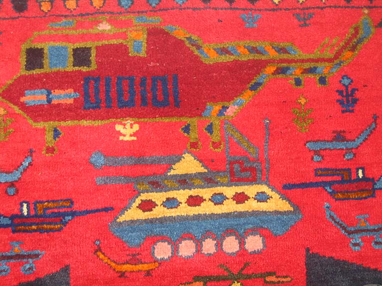 For sale: Afghan War Rug or Conflict Carpet