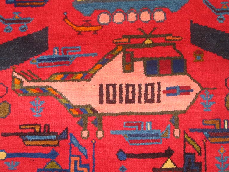 For sale: Afghan War Rug or Conflict Carpet