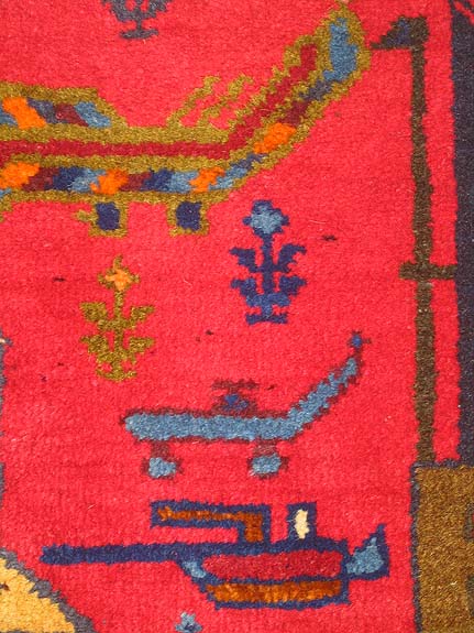 For sale: Afghan War Rug or Conflict Carpet