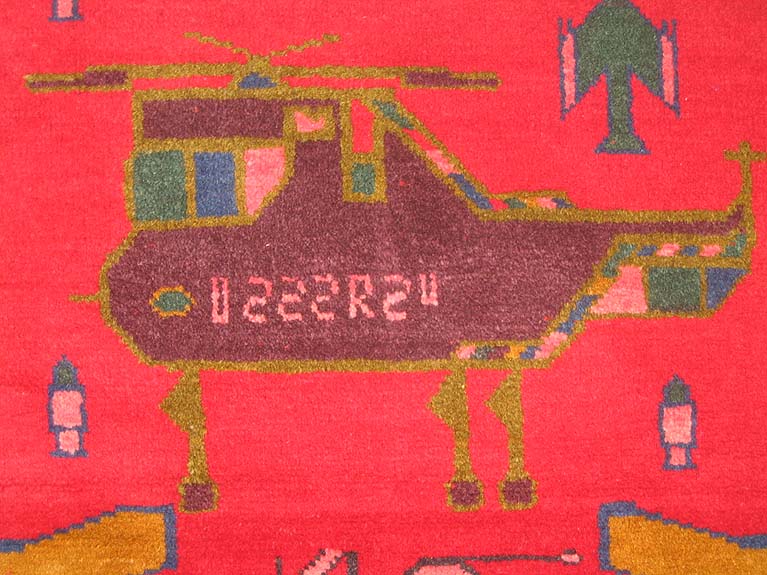 For sale: Afghan War Rug or Conflict Carpet