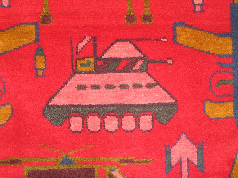 For sale: Afghan War Rug or Conflict Carpet