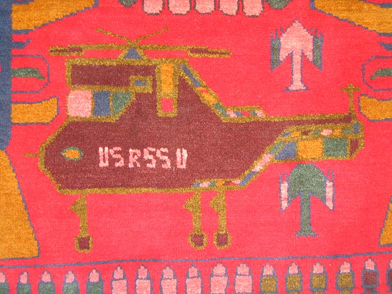 For sale: Afghan War Rug or Conflict Carpet