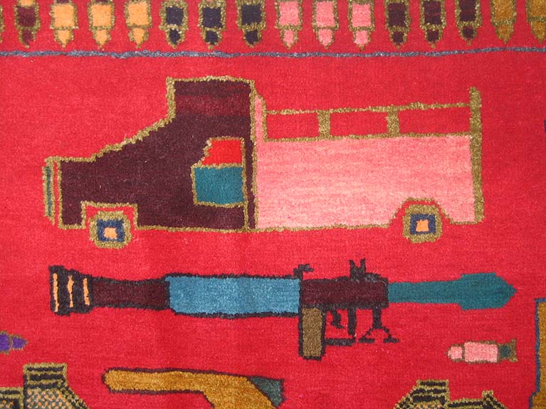 For sale: Afghan War Rug or Conflict Carpet