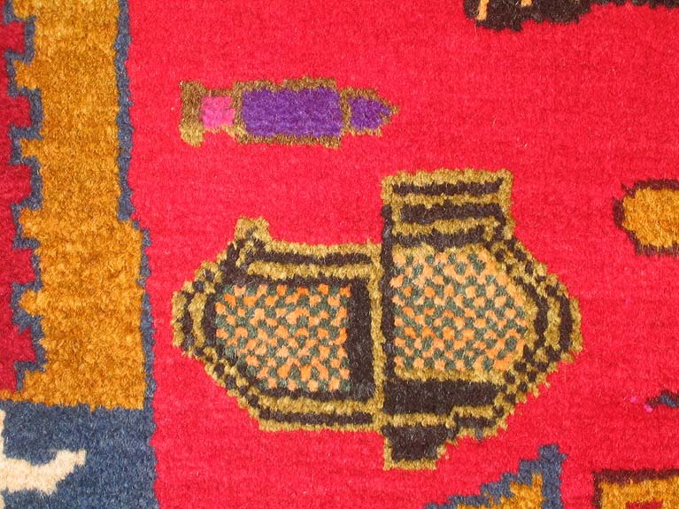 For sale: Afghan War Rug or Conflict Carpet