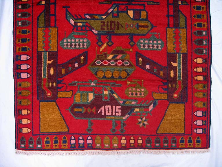 For sale: Afghan War Rug or Conflict Carpet