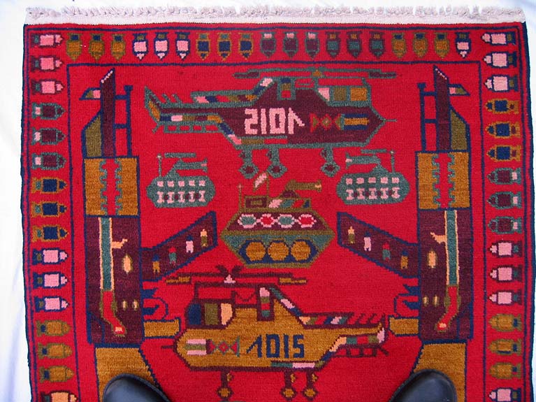 For sale: Afghan War Rug or Conflict Carpet