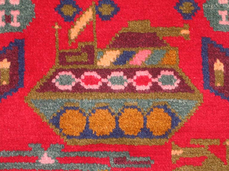 For sale: Afghan War Rug or Conflict Carpet