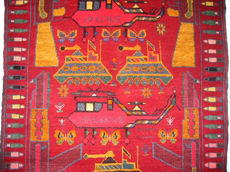 For sale: Afghan War Rug or Conflict Carpet