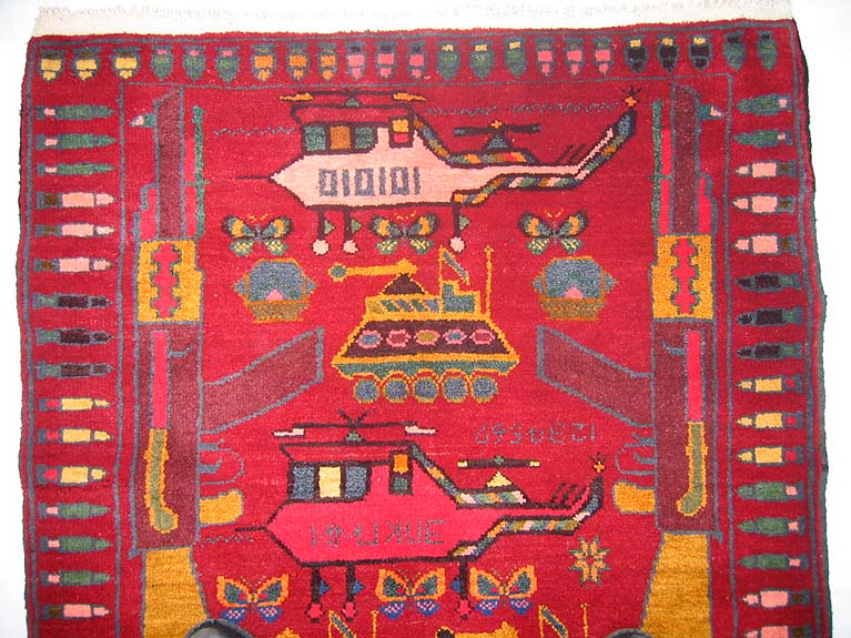 For sale: Afghan War Rug or Conflict Carpet