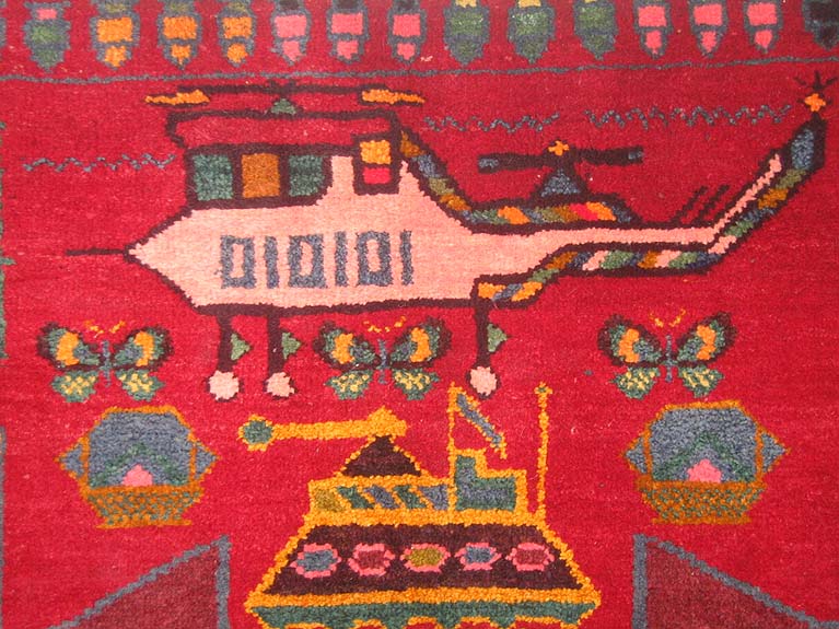 For sale: Afghan War Rug or Conflict Carpet