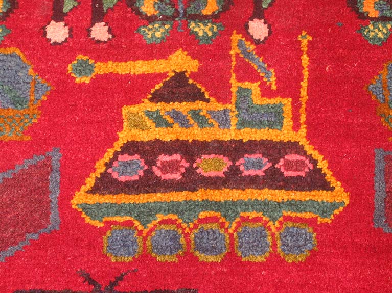 For sale: Afghan War Rug or Conflict Carpet