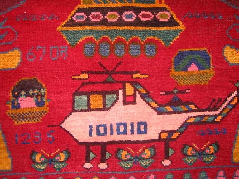 For sale: Afghan War Rug or Conflict Carpet