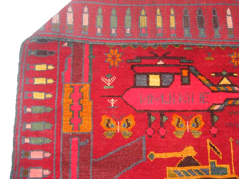 For sale: Afghan War Rug or Conflict Carpet