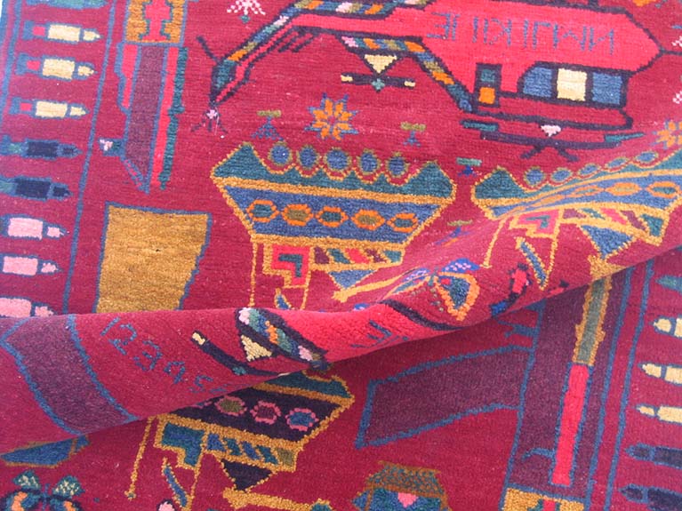 For sale: Afghan War Rug or Conflict Carpet