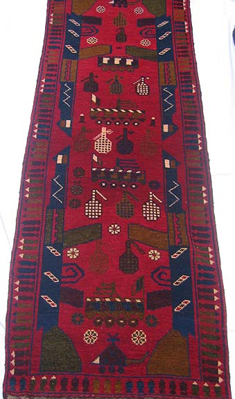 For sale: Afghan War Rug or Conflict Carpet