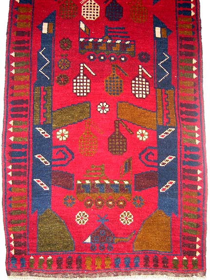 For sale: Afghan War Rug or Conflict Carpet