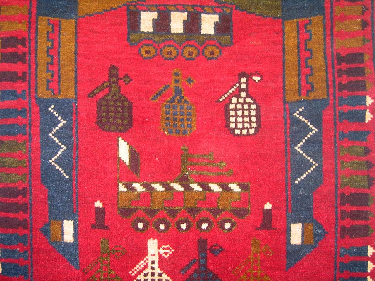 For sale: Afghan War Rug or Conflict Carpet