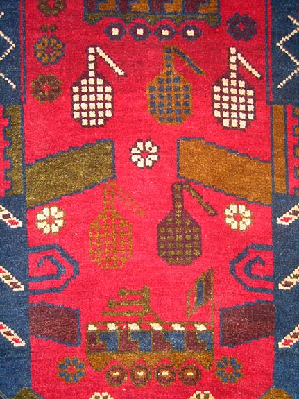 For sale: Afghan War Rug or Conflict Carpet