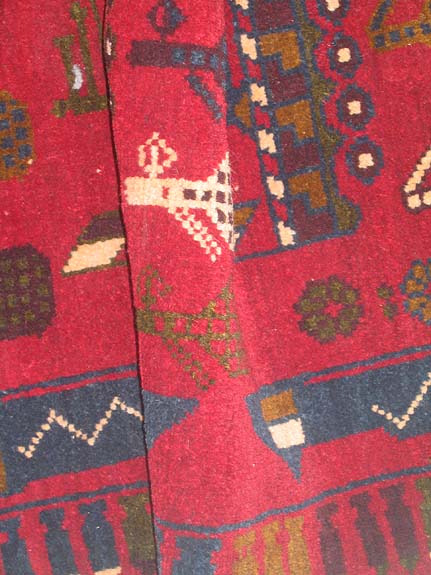 For sale: Afghan War Rug or Conflict Carpet