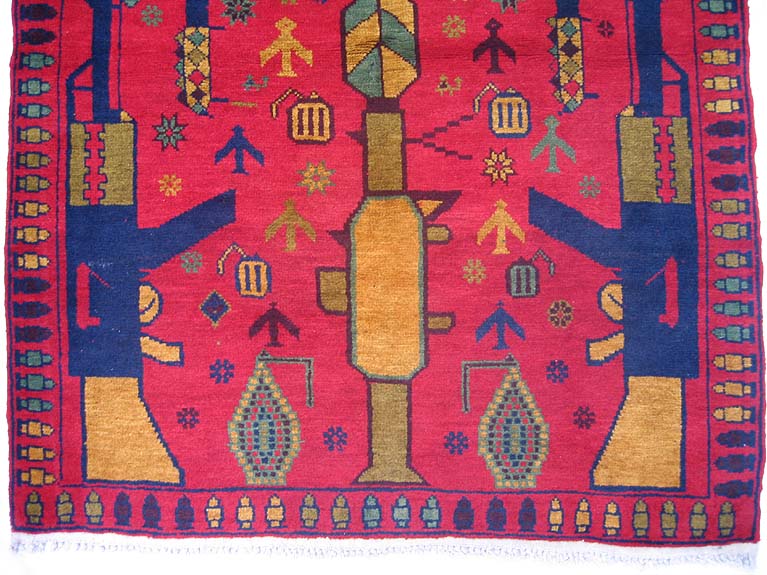 For sale: Afghan War Rug or Conflict Carpet