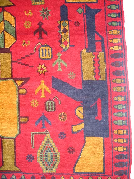 For sale: Afghan War Rug or Conflict Carpet