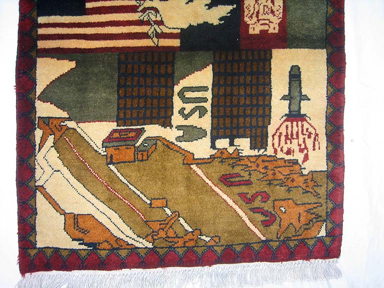 For sale: Afghan War Rug or Conflict Carpet