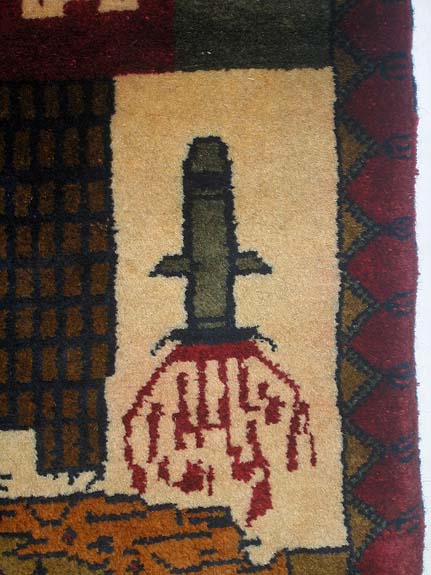 For sale: Afghan War Rug or Conflict Carpet