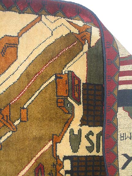 For sale: Afghan War Rug or Conflict Carpet