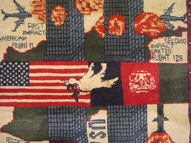 For sale: Afghan War Rug or Conflict Carpet