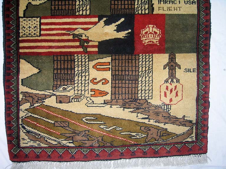 For sale: Afghan War Rug or Conflict Carpet