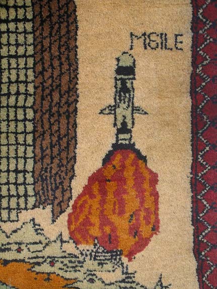 For sale: Afghan War Rug or Conflict Carpet