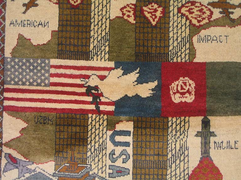 For sale: Afghan War Rug or Conflict Carpet