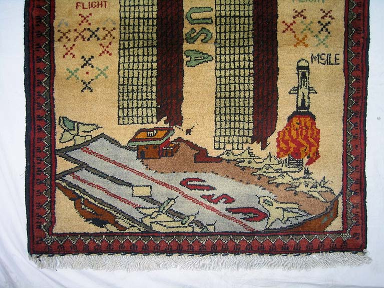 For sale: Afghan War Rug or Conflict Carpet