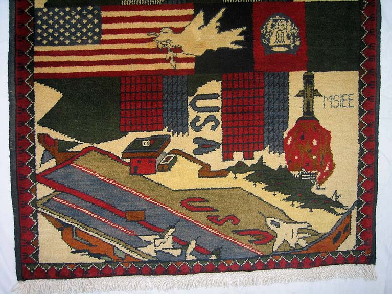 For sale: Afghan War Rug or Conflict Carpet