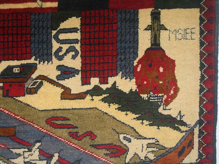 For sale: Afghan War Rug or Conflict Carpet