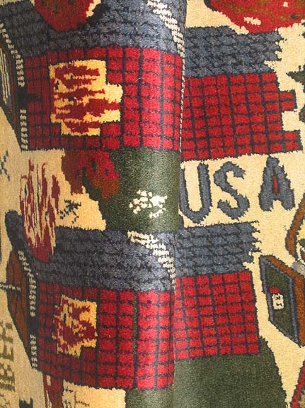 For sale: Afghan War Rug or Conflict Carpet