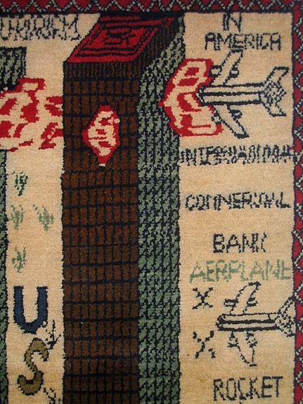 For sale: Afghan War Rug or Conflict Carpet