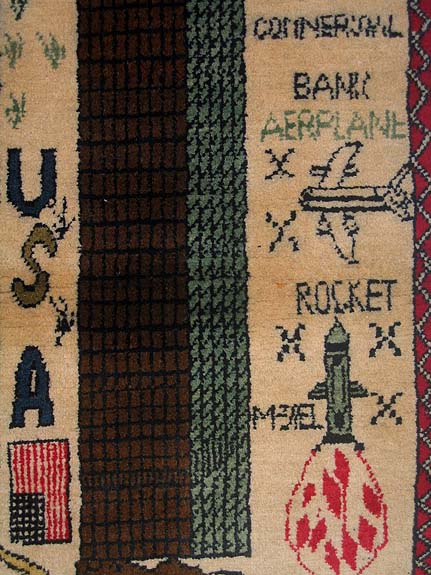 For sale: Afghan War Rug or Conflict Carpet