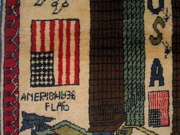 For sale: Afghan War Rug or Conflict Carpet