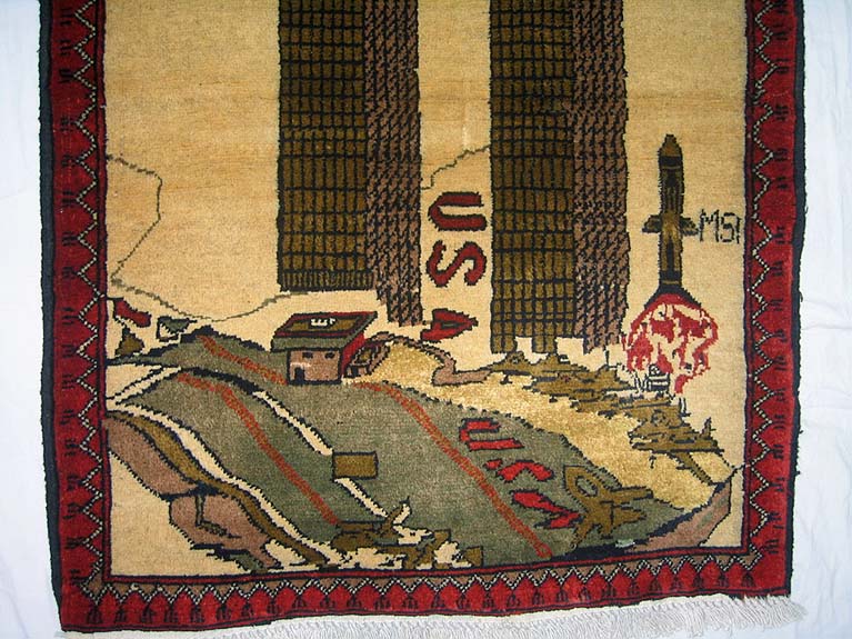 For sale: Afghan War Rug or Conflict Carpet