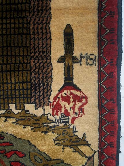 For sale: Afghan War Rug or Conflict Carpet