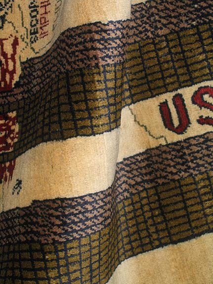 For sale: Afghan War Rug or Conflict Carpet