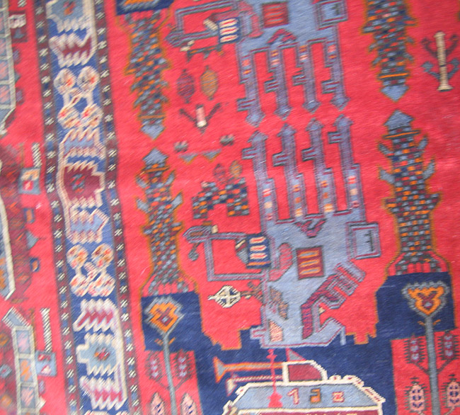 For sale: Afghan War Rug or Conflict Carpet