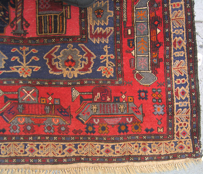 For sale: Afghan War Rug or Conflict Carpet