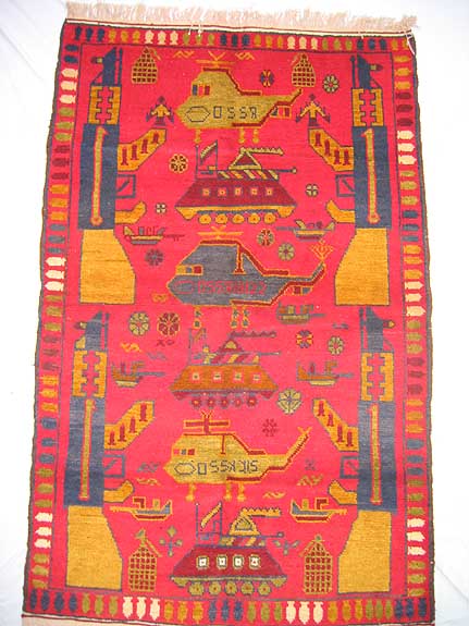 For sale: Afghan War Rug or Conflict Carpet