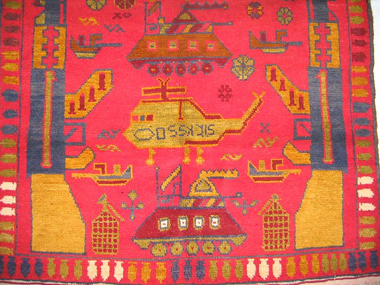 For sale: Afghan War Rug or Conflict Carpet